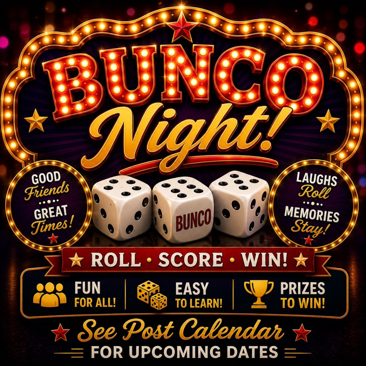 Bunco Night at Post 208