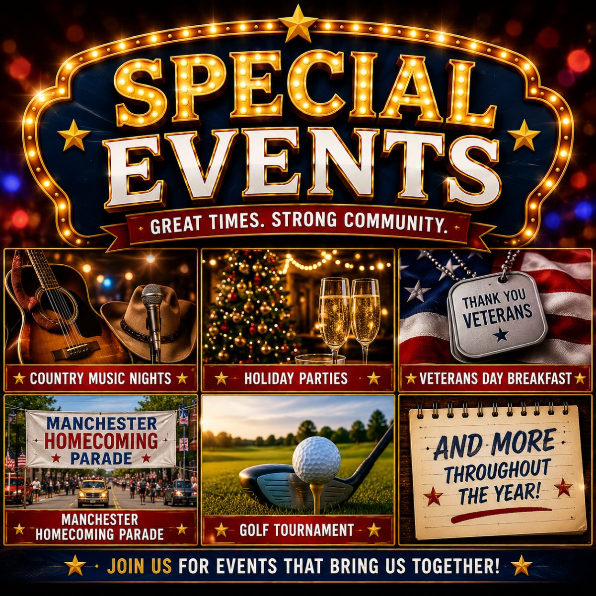 Special Events at Post 208