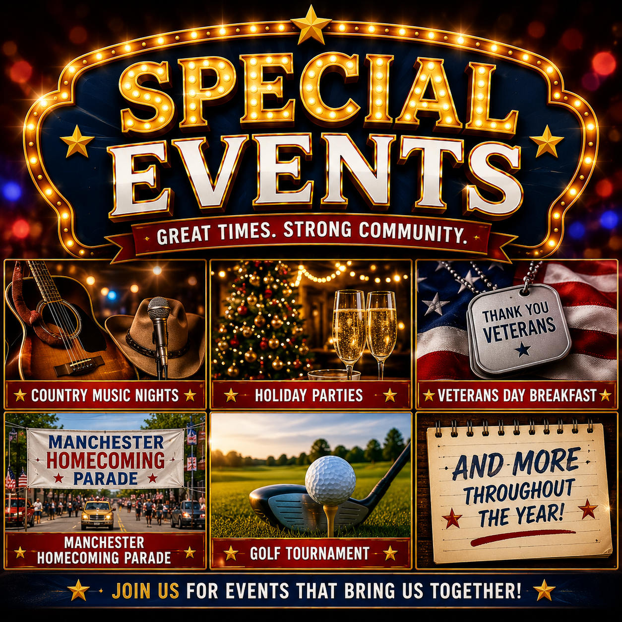 Special Events at Post 208