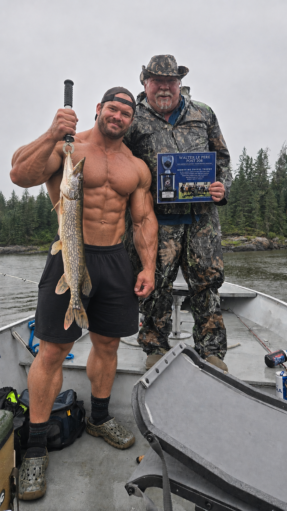 Trophy stop — Vermilion Bay, Ontario