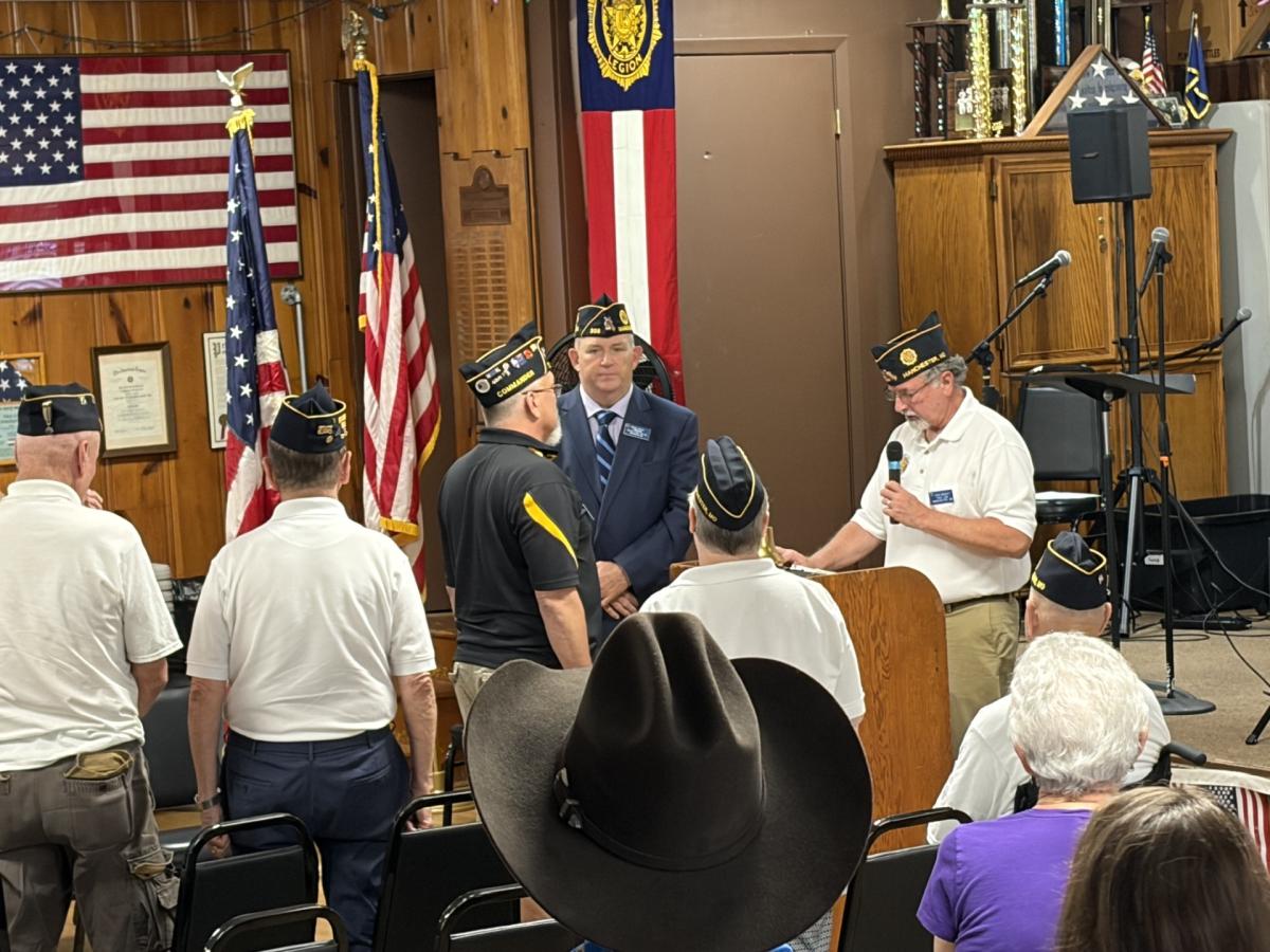 Frank Installation ceremony